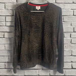 Sundry - Animal Print Sweater